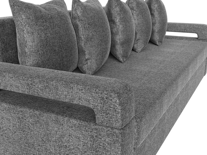 Прямой диван Гермес лайт, Серый (рогожка) в Элисте - изображение 3