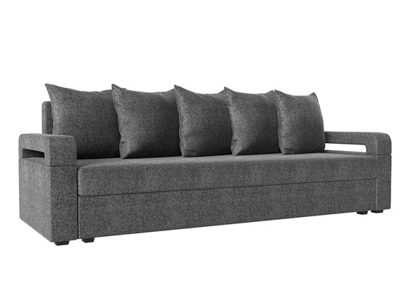 Прямой диван Гермес лайт, Серый (рогожка) в Элисте - изображение