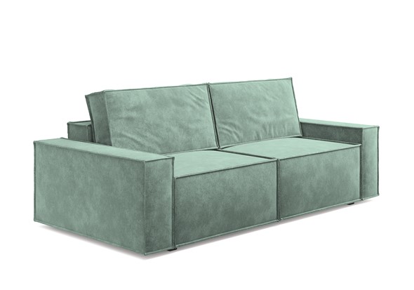 Прямой диван Loft, Микровелюр селадон в Элисте - изображение