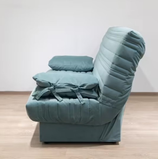 Прямой диван Матильда new, new newtone aqua blue в Элисте - изображение 4
