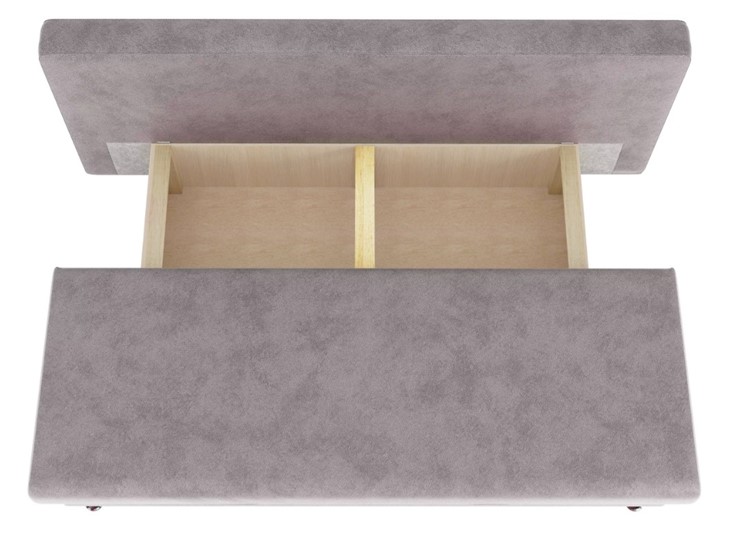 Прямой диван Милан - 3 Велюр Кашемир 890 в Элисте - изображение 2