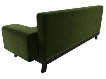 Прямой диван Мюнхен, Зеленый (микровельвет) в Элисте - предосмотр 5