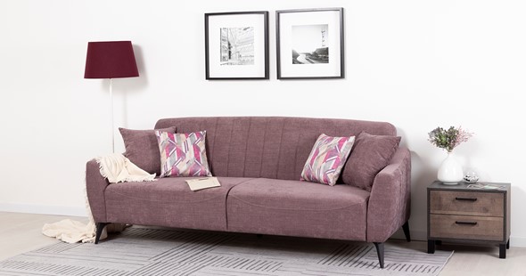 Прямой диван Наоми, ТД 481 в Элисте - изображение