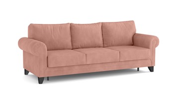 Прямой диван Орландо, велюр аватар розовый 305 в Элисте