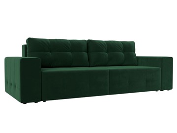 Прямой диван Перри НПБ, Зеленый (Велюр) в Элисте