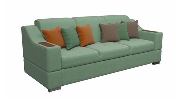 Прямой диван Сириус 3 БД в Элисте - изображение
