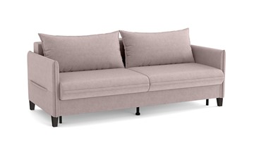 Прямой диван Тэйлор (еврокнижка), велюр велутто пастельно-розовый 11 в Элисте