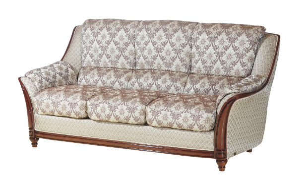 Прямой диван трехместный Женева (Миксотойл) в Элисте - изображение 1