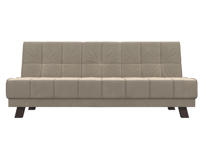 Прямой диван Винсент, Бежевый (микровельвет) в Элисте - изображение 3