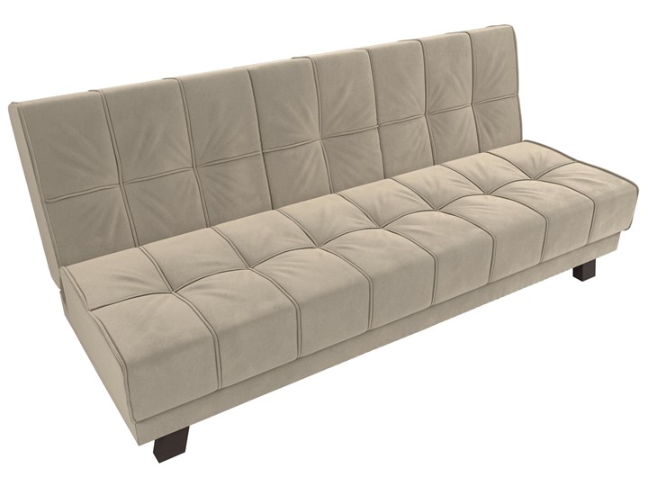Прямой диван Винсент, Бежевый (микровельвет) в Элисте - изображение 6