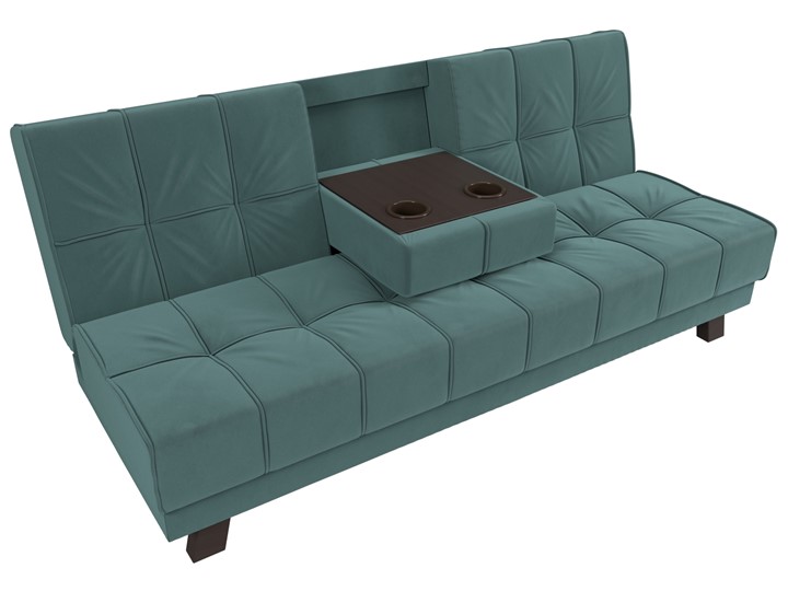 Прямой диван Винсент, Бирюзовый (велюр) в Элисте - изображение 7