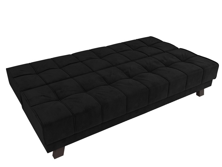 Прямой диван Винсент, Черный (велюр) в Элисте - изображение 8