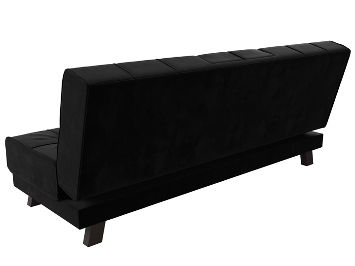 Прямой диван Винсент, Черный (велюр) в Элисте - изображение 9