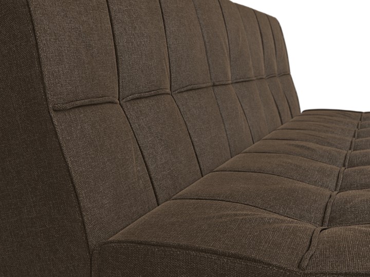 Прямой диван Винсент, Коричневый (рогожка) в Элисте - изображение 5