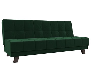 Прямой диван Винсент, Зеленый (велюр) в Элисте - предосмотр