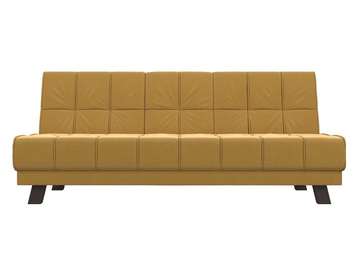 Прямой диван Винсент, Желтый (микровельвет) в Элисте - изображение 3