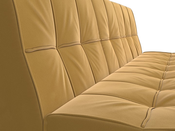 Прямой диван Винсент, Желтый (микровельвет) в Элисте - изображение 5
