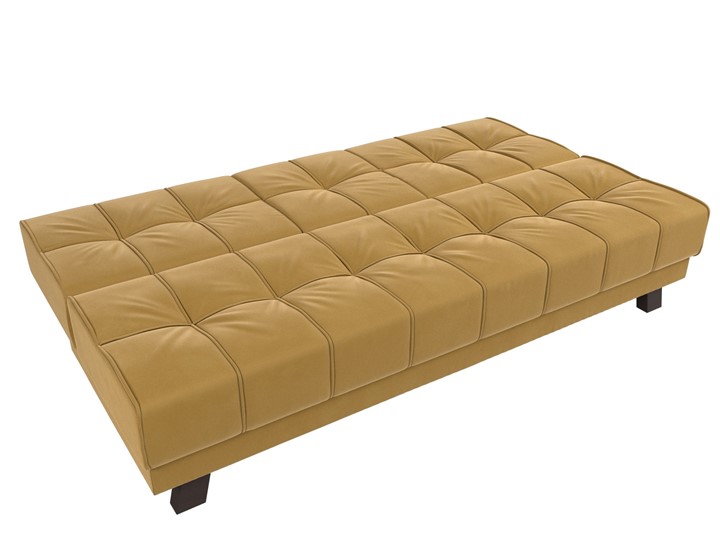 Прямой диван Винсент, Желтый (микровельвет) в Элисте - изображение 8