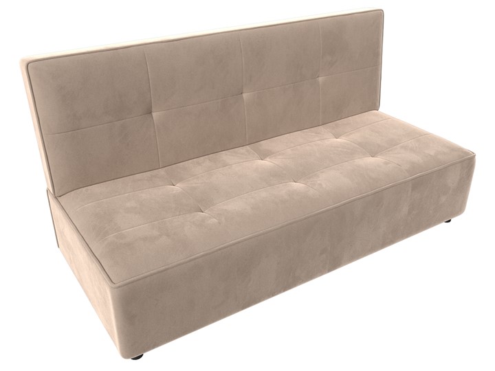 Прямой диван Зиммер, Бежевый (Велюр) в Элисте - изображение 4