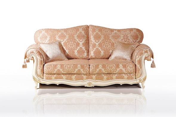 Прямой диван Лондон двухместный, механизм "Выкатной 140" в Элисте - изображение