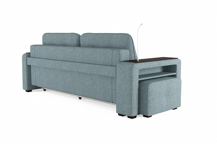 Прямой диван Smart 4(Б4-3т-Б3), Шерлок 975 в Элисте - изображение 3