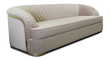 Прямой диван Бурже, с металлическим декором в Элисте - предосмотр 4
