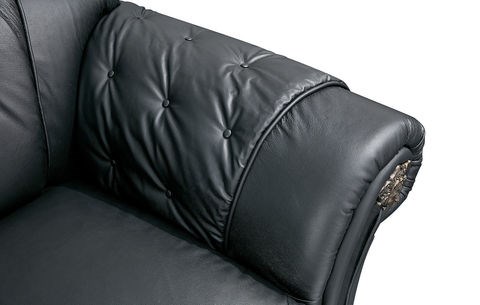 Прямой диван Versace (3-х местный) black в Элисте - изображение 2