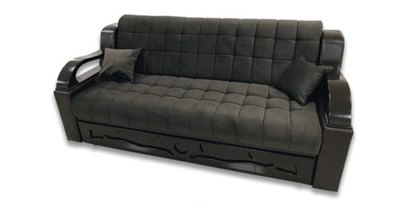 Прямой диван Челси с накладками в Элисте - изображение