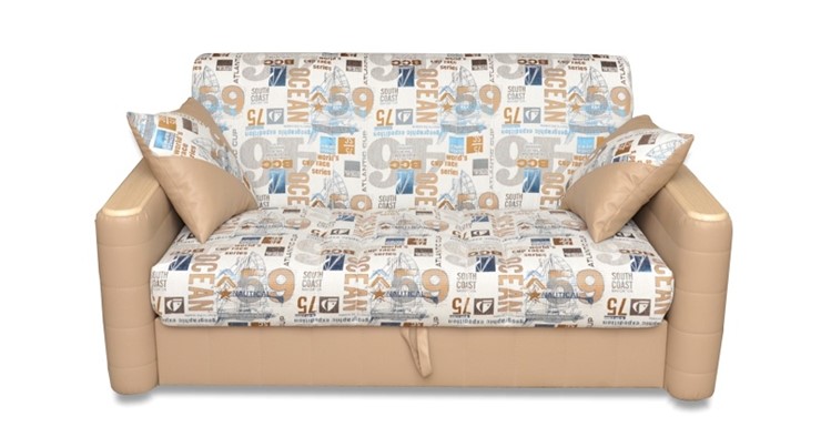 Прямой диван Аккордеон-1 1,4 в Элисте - изображение 1