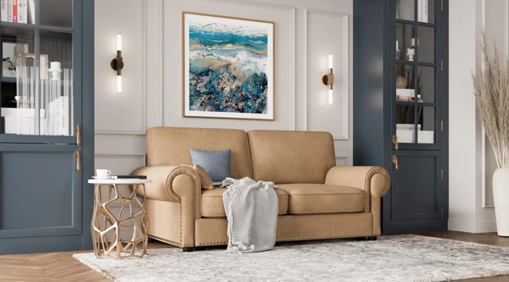 Большой диван Бергамо (подушки №2) в Элисте - изображение 4