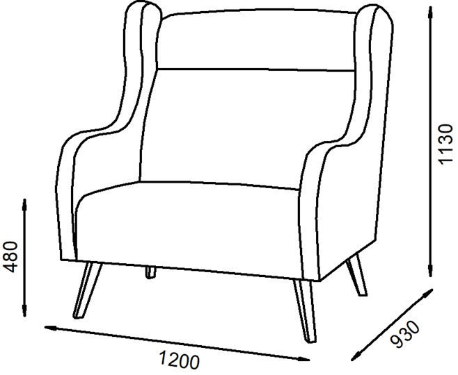 Прямой диван Брайтон 2 МД (ППУ) в Элисте - изображение 3