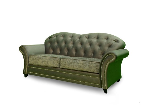 Прямой диван Бристоль 2100х950 мм Матрас поролон в Элисте - изображение