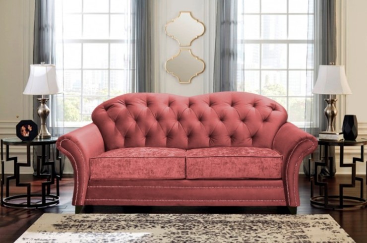 Прямой диван Бристоль 2100х950 мм Матрас поролон в Элисте - изображение 6