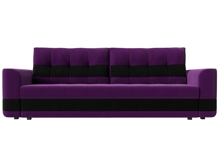 Диван прямой Честер, Фиолетовый/черный (вельвет) в Элисте - изображение 1