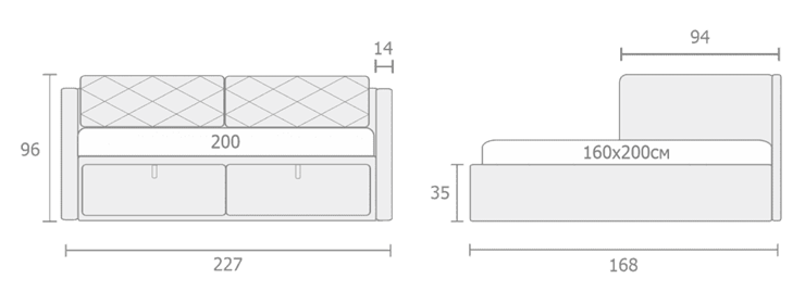 Прямой диван Каспер в Элисте - изображение 6