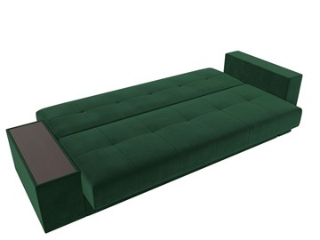 Прямой диван Лига-020, Зеленый\Зеленый\Бежевый(велюр) в Элисте - предосмотр 7