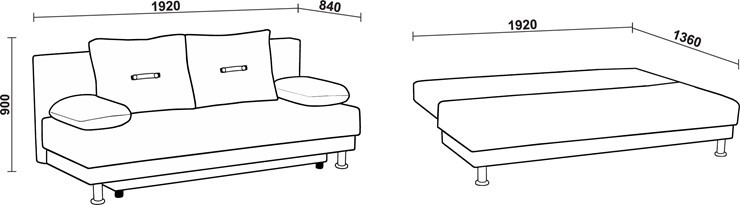 Большой диван Нео 3 Н в Элисте - изображение 6