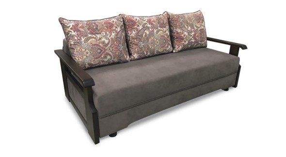 Прямой диван Евро 2 в Элисте - изображение
