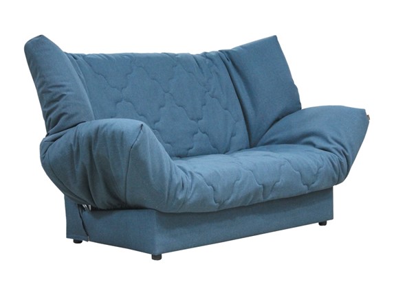 Прямой диван Ивона, темпо7синий в Элисте - изображение