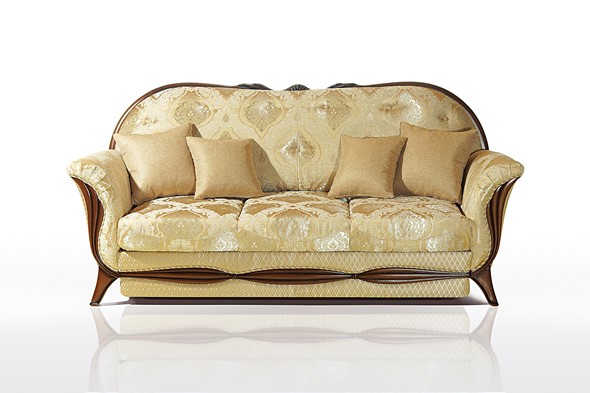 Прямой диван Монако трехместный (выкатной) в Элисте - изображение