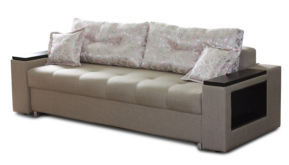 Прямой диван Леон Люкс (2 бара) в Элисте - изображение