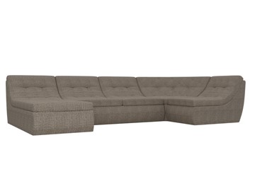 Модульный раскладной диван Холидей, Корфу 03 (рогожка) в Элисте