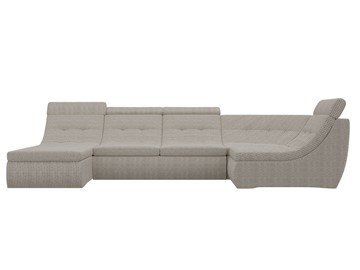 Большой модульный диван Холидей люкс, Корфу 02 (рогожка) в Элисте - предосмотр 3