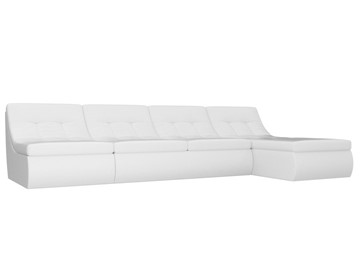 Большой модульный диван Холидей, Белый (экокожа) в Элисте - предосмотр