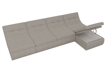 Большой модульный диван Холидей, Корфу 02 (рогожка) в Элисте - предосмотр 7