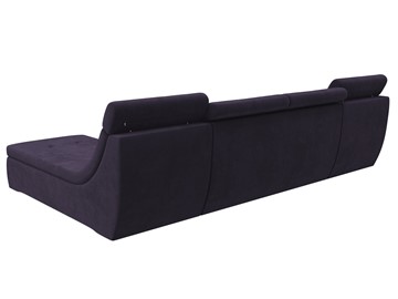 Модульный раскладной диван Холидей люкс, Фиолетовый (велюр) в Элисте - предосмотр 5