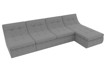 Модульный угловой диван Холидей, Серый (рогожка) в Элисте - предосмотр 3