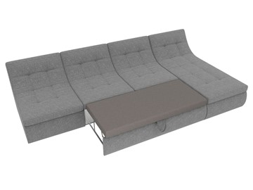 Модульный угловой диван Холидей, Серый (рогожка) в Элисте - предосмотр 6