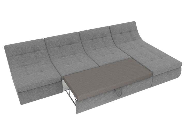 Модульный угловой диван Холидей, Серый (рогожка) в Элисте - изображение 6