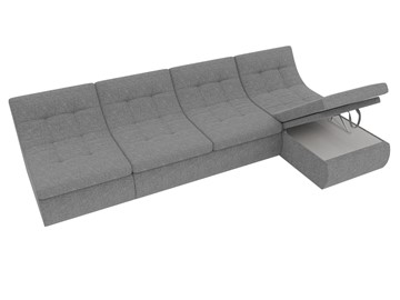 Модульный угловой диван Холидей, Серый (рогожка) в Элисте - предосмотр 7